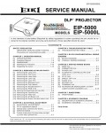 Сервисная инструкция Eiki EIP-5000, 5000L