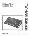 Сервисная инструкция Electro-Voice 52-SERIES