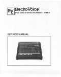 Сервисная инструкция Electro-Voice PSX-2000