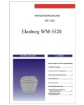 Сервисная инструкция Elenberg WM-5520