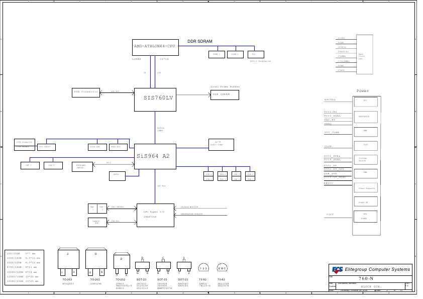 Схема Elitegroup ECS 760-N REV.1.0