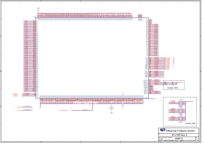 Схема Elitegroup ECS 848P-A REV.2.0