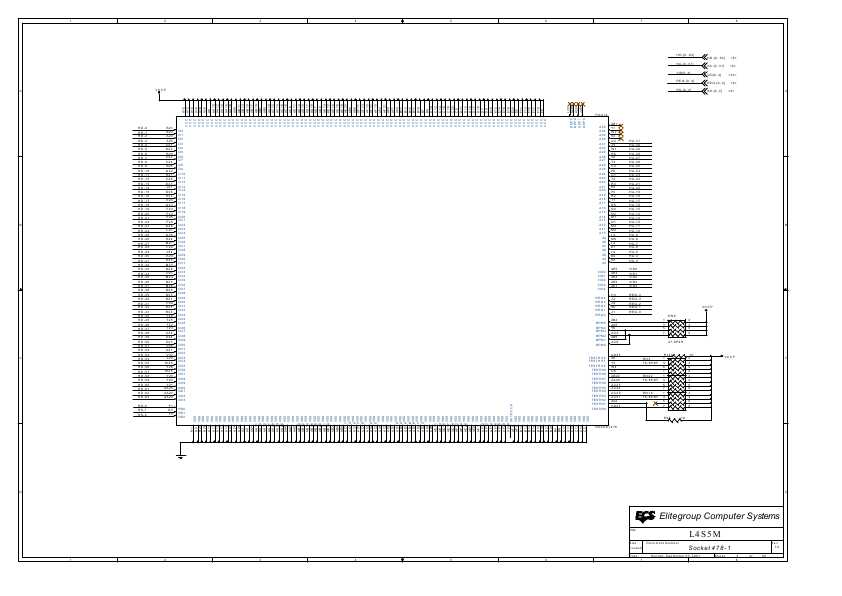 Схема Elitegroup ECS L4S5M REV.1.0