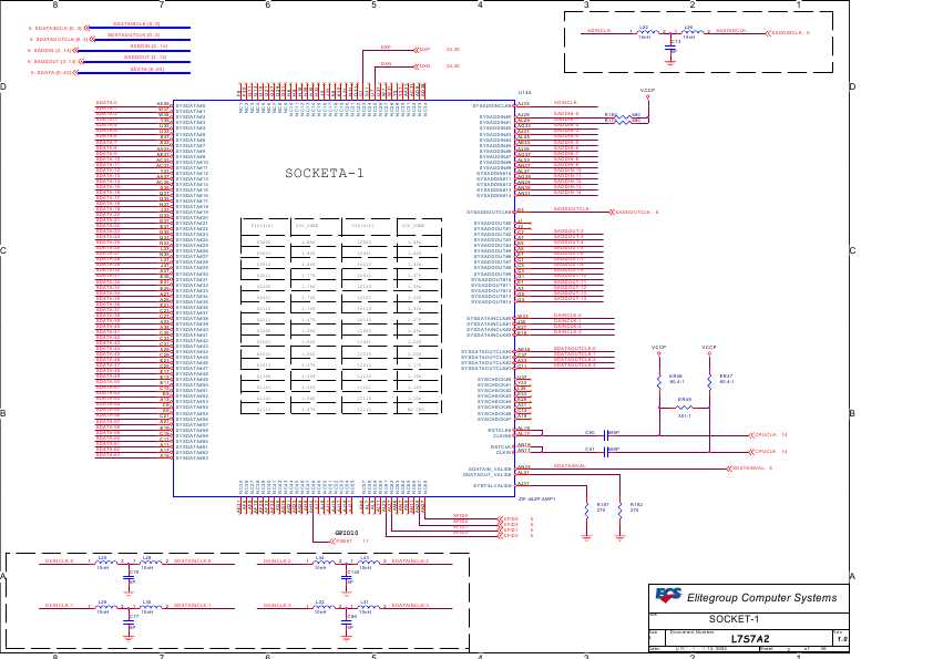 Схема Elitegroup ECS L7S7A2 REV.1.0