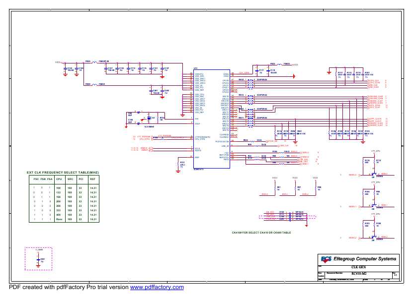 Схема Elitegroup ECS RC410-M2 REV.2.1