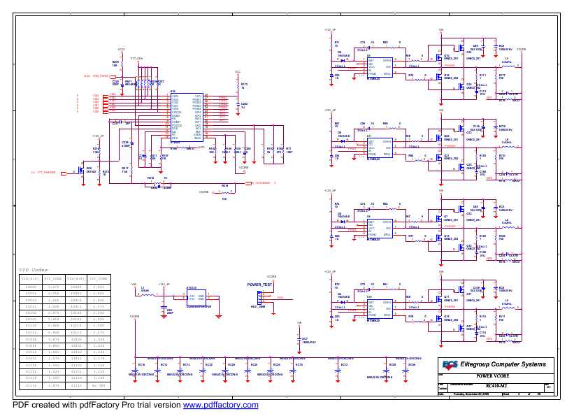 Схема Elitegroup ECS RC410-M2 REV.2.1