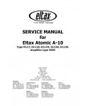 Сервисная инструкция Eltax A-10 ATOMIC