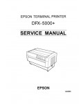 Сервисная инструкция Epson DFX-5000+