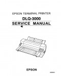 Сервисная инструкция Epson DLQ-3000