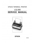 Сервисная инструкция Epson LQ-300