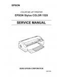 Сервисная инструкция Epson Stylus Color 1520
