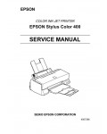 Сервисная инструкция Epson Stylus Color 400