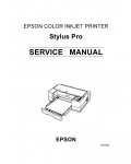 Сервисная инструкция Epson Stylus PRO