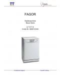 Сервисная инструкция Fagor LF-017S