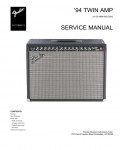 Сервисная инструкция Fender 94 TWIN AMP