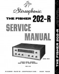 Сервисная инструкция Fisher 202-R