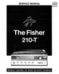 Сервисная инструкция Fisher 210-T