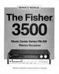 Сервисная инструкция Fisher 3500