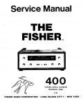 Сервисная инструкция Fisher 400