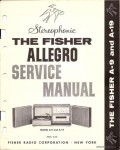 Сервисная инструкция FISHER A-9, 19, ALLEGRO