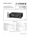 Сервисная инструкция Fisher CA-9060