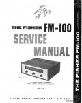 Сервисная инструкция FISHER FM-100