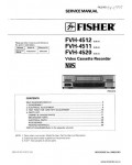 Сервисная инструкция FISHER FVH-4511, 4512, 4520