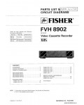 Сервисная инструкция FISHER FVH-8902