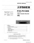 Сервисная инструкция FISHER FVH-P3100S