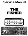 Сервисная инструкция FISHER KX-90