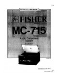 Сервисная инструкция FISHER MC-715