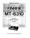 Сервисная инструкция Fisher MT-6310