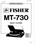 Сервисная инструкция Fisher MT-730