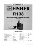 Сервисная инструкция FISHER PH-33