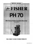 Сервисная инструкция FISHER PH-70
