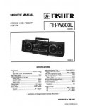 Сервисная инструкция FISHER PH-W803L