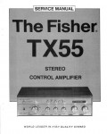 Сервисная инструкция Fisher TX55