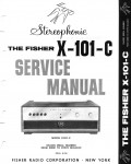 Сервисная инструкция Fisher X-101-C