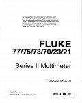 Сервисная инструкция Fluke 23 SERIES-II