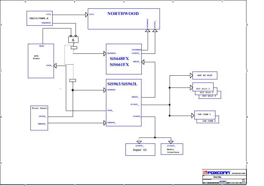 Схема FOXCONN 661M07