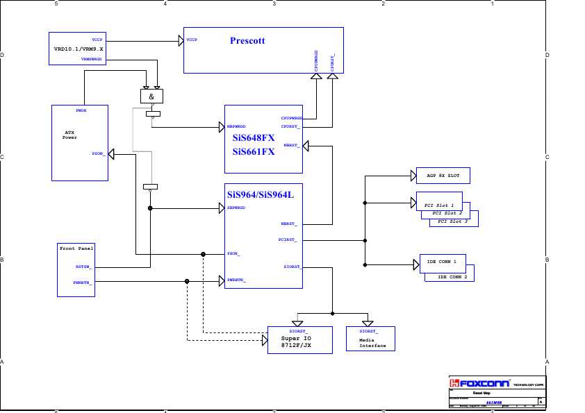 Схема FOXCONN 661M08