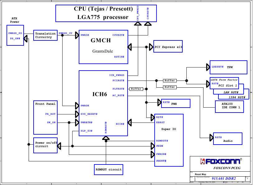 Схема Foxconn 915A01