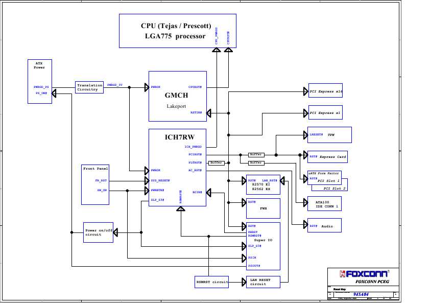 Схема Foxconn 945G7AD