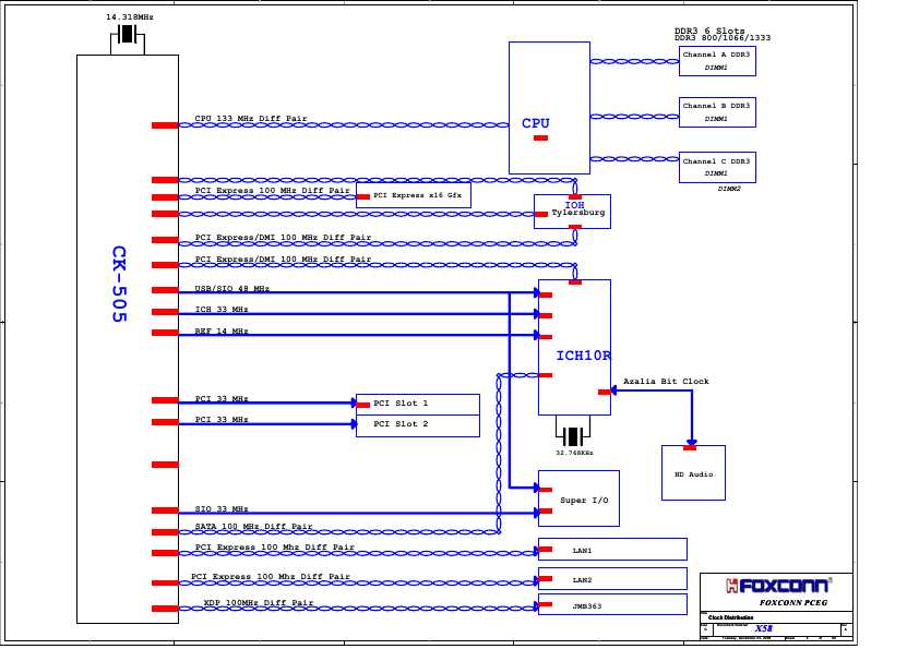 Схема Foxconn FLAMINGBLADE