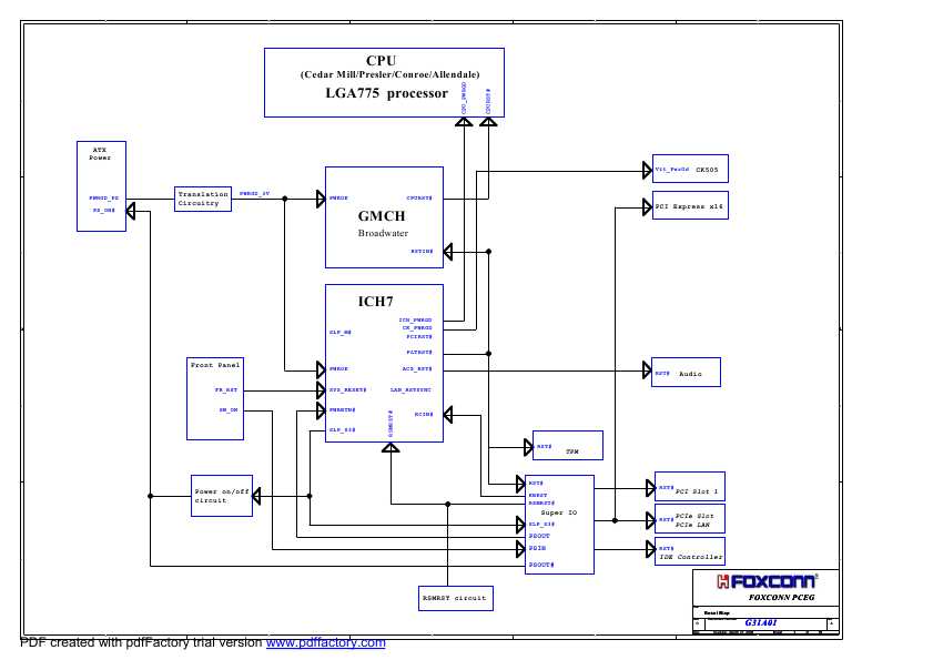 Схема Foxconn G31AX
