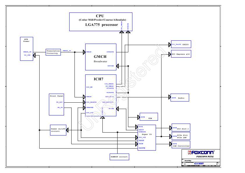 Схема Foxconn G31MXP