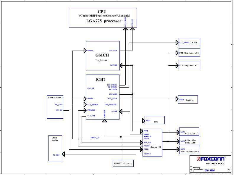 Схема Foxconn G41MXP