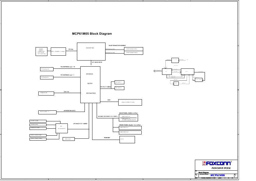 Схема Foxconn M61PMP-K