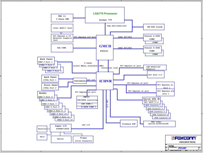 Схема Foxconn P35A-S