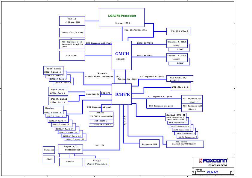 Схема Foxconn P35AP-S